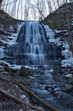 Sherman Falls Frozen