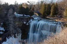Webster's Falls Frozen