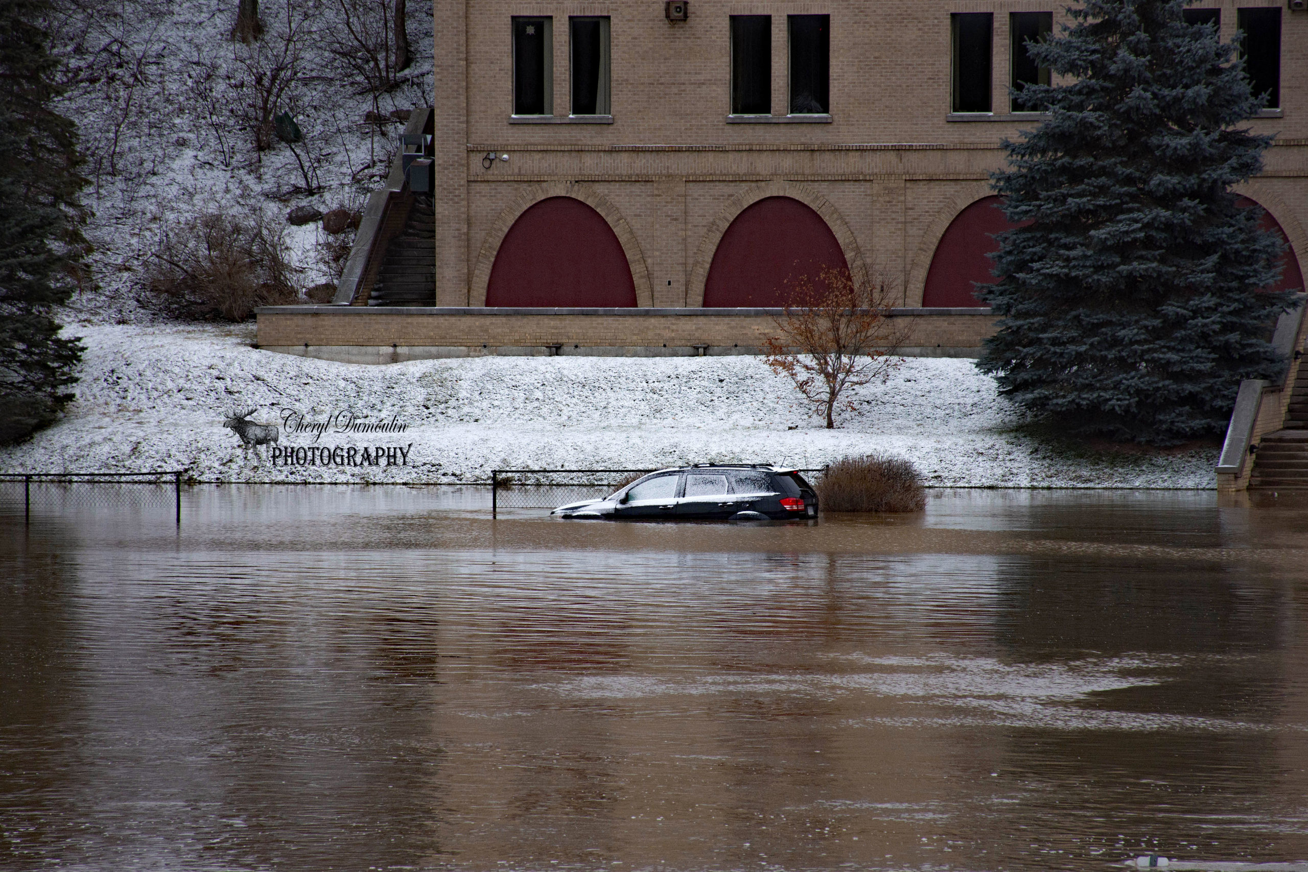 Thames River Flooded